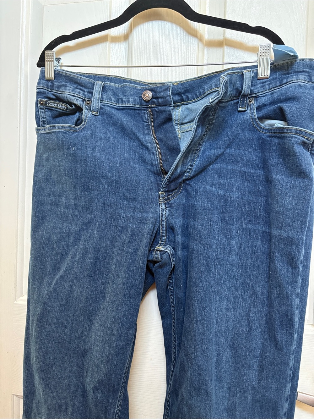 Calvin Klein Men’s Straight Blue Jeans